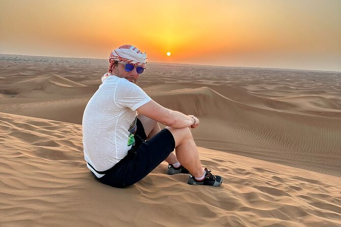 Dubai Desert Safari Thrilling Adventure Unforgettable Experiences - Sunset photos and desert views
