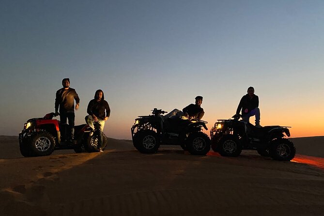 Dubai Desert Safari with ATV(optional)& Sandboarding Experience with BBQ Dinner - Sandboarding and the Optional ATV Session