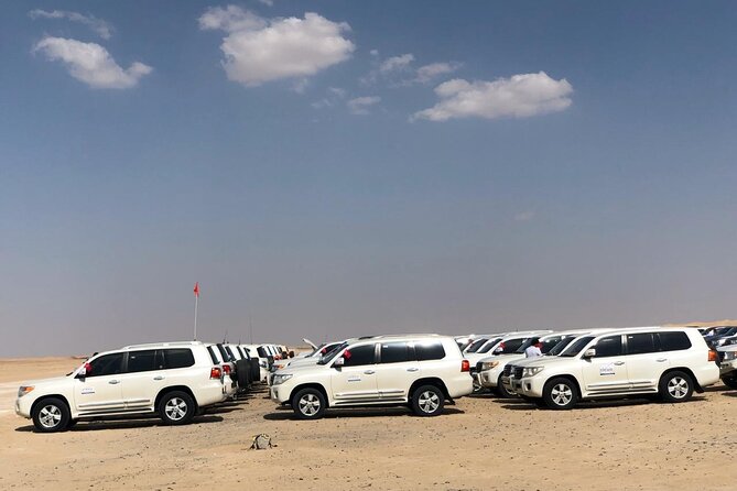 Dubai Desert Safari with ATV(optional)& Sandboarding Experience with BBQ Dinner - From Open Sand to the Bedouin Camp