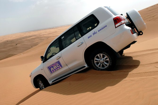 Dubai Desert Safari with BBQ, 3 Shows & Camel Ride at Majlis Camp - Key points to know before booking