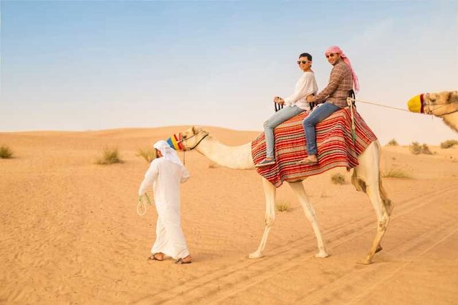 Dubai Desert Safari with BBQ Dinner in red sand - Pickup at 2:30 pm and the six-hour schedule