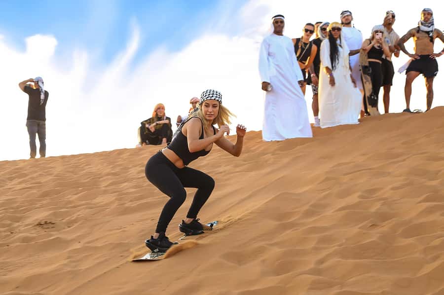Dubai: Desert Safari with BBQ Dinner & Quad Biking Options - What hard dune bashing feels like