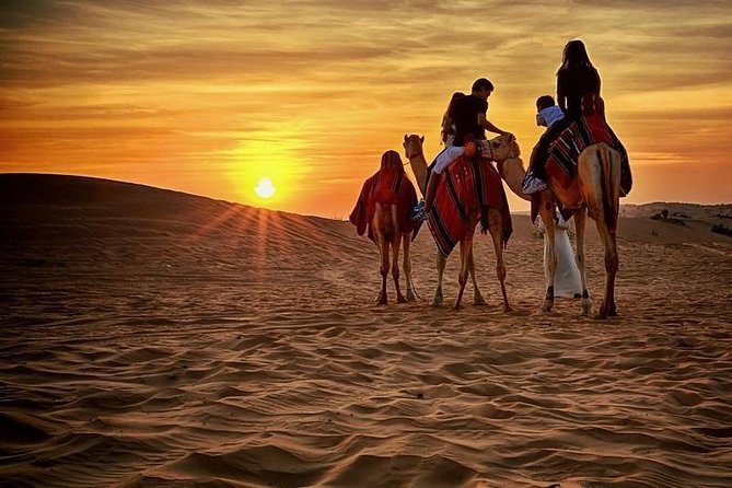 Dubai Desert Safari With BBQ, Quad Bike And Camel Ride - BBQ buffet, soft drinks, and what dinner adds