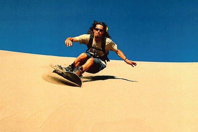 Dubai Desert Safari with BBQBuffet, Dune Bashing, Boarding, Camel - The guide can shape the whole evening