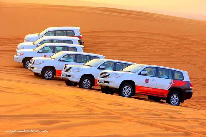 Dubai Desert Safari with Burj Khalifa - Ticket Only with No transfer to Burj Khalifa - - Arabic coffee, dates, and the evening camp