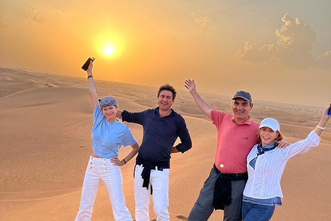 Dubai Desert Safari with Camel Ride, Sand surf, & BBQ Dinner - The 45-minute ride to the desert meeting point