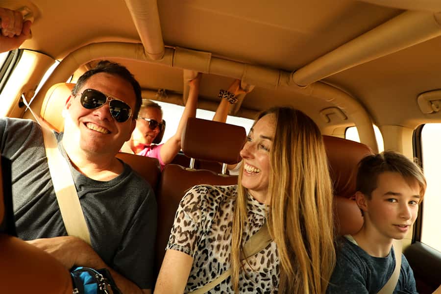 Dubai: Desert Safari with Camp, Dinner, & Optional Overnight - The roller-coaster ride across the red dunes