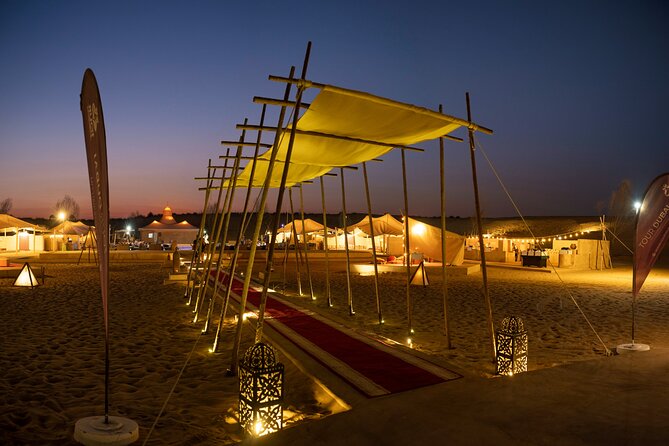 Dubai Desert Safari with Desert Camp Dinner, Camel Ride & Shows - Key points before you book