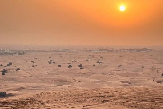 Dubai Desert Safari with Desert Camp Dinner, Camel Ride & Shows - From Dubai streets to rolling desert dunes