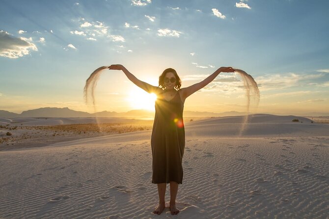 Dubai Desert Safari With Dinner And Live Shows - A barbecue buffet beneath the night sky