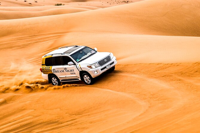 Dubai Desert Safari With Dune Bashing, Camel Ride & BBQ Dinner - Arabic coffee, dates, and the desert camp