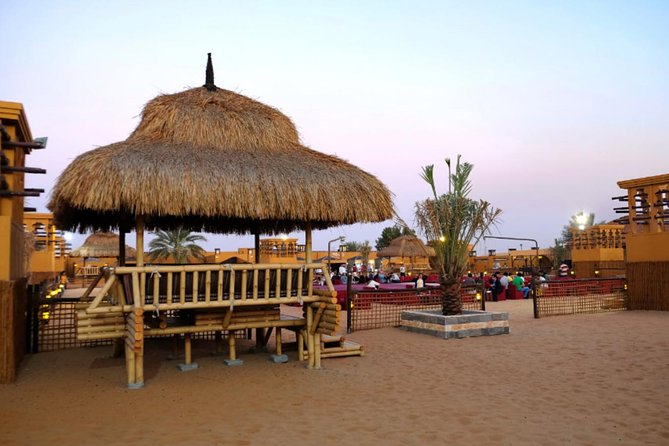 Dubai Desert Safari with Dune Bashing, Camel Rides & BBQ - BBQ dinner under the night sky
