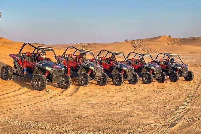 Dubai Desert Safari with Dune Buggy Ride in Desert - Sunset photos and the short camel ride