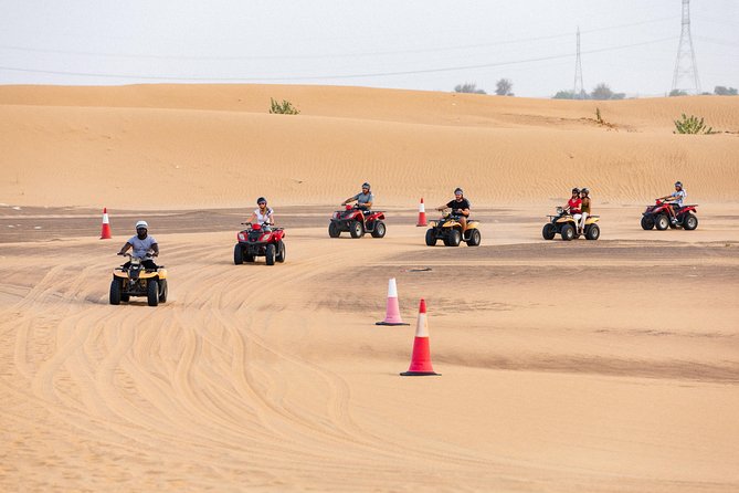 Dubai Desert Safari with Quads, BBQ Dinner, Camel ride, & Shows - BBQ dinner under the desert sky