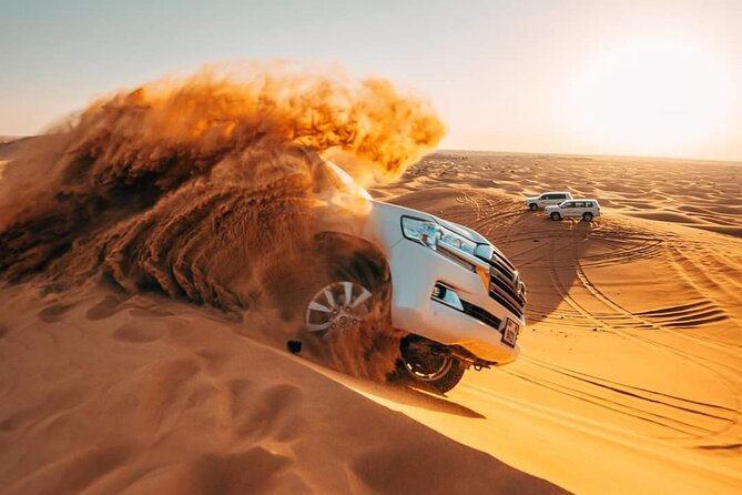 Dubai Desert Safari With Sandboarding & Camel Riding - Lahbab’s red dunes are the reason to go