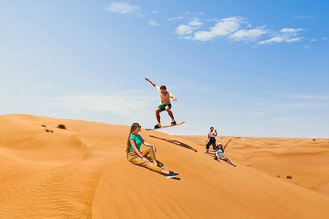 Dubai Desert Safari with Self Drive Quad Biking & Camel Riding - Dune bashing brings the big burst of adrenaline