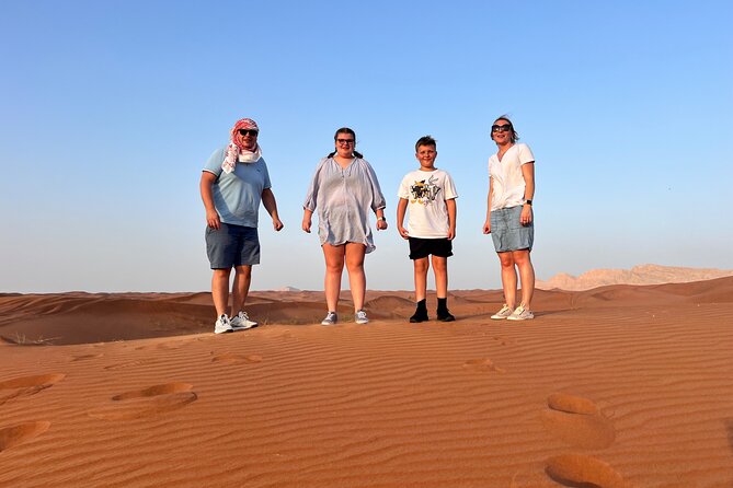 Dubai Desert Safari - Red dunes and the first 4x4 ride
