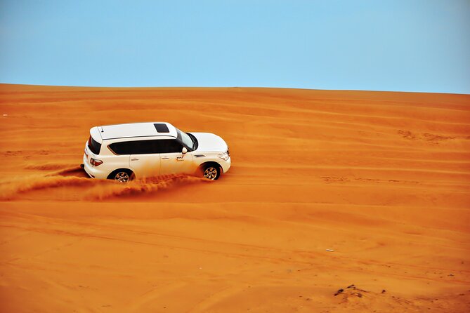 Dubai Dinner Desert Experience with 01 Hour quad bike and camel ride - Sandboarding and the slower camel ride