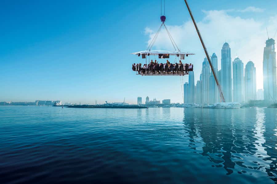 Dubai: Dinner in the Sky Experience - Taking in Dubai Marina and Palm Jumeirah