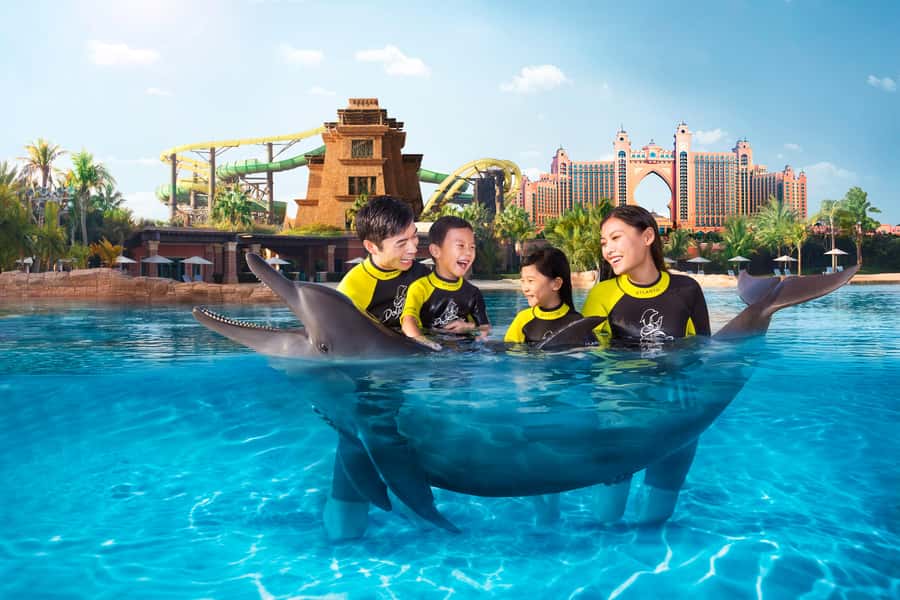 Dubai: Dolphin Encounter & Aquaventure Waterpark Ticket - What the $197 ticket actually gives you