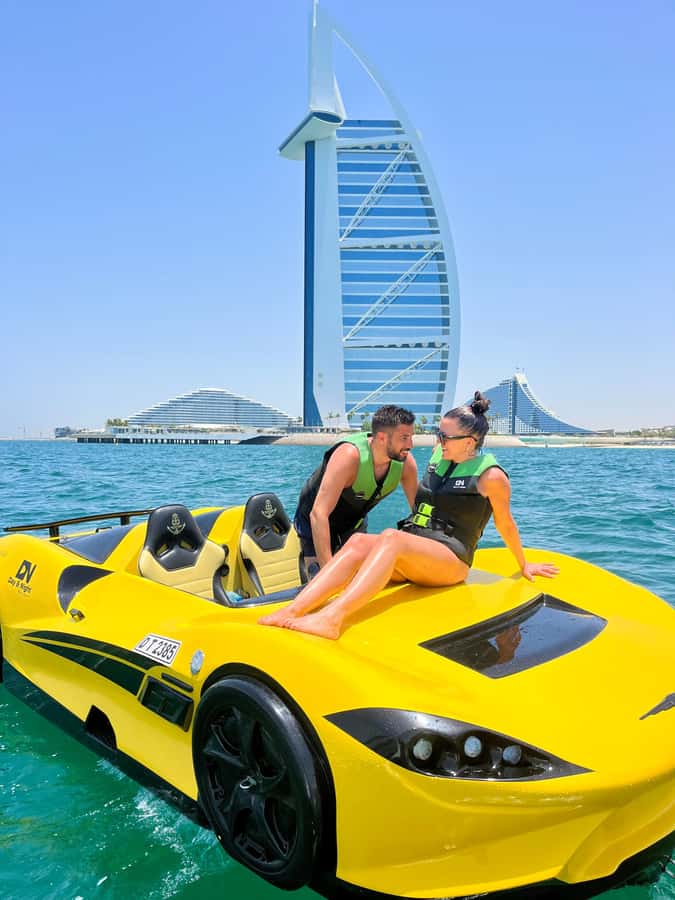 Dubai: Dubai Marina Jetcar Ride - What riding a Dubai Jetcar is really like