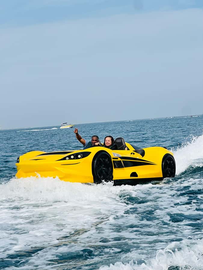 Dubai: Dubai Marina Jetcar Ride - Who will enjoy this most?