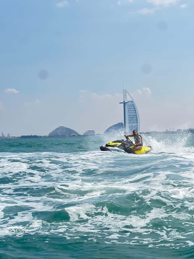 Dubai East: Guided JetsKi Ride with Sound System! - Starting from Dubai Marina East