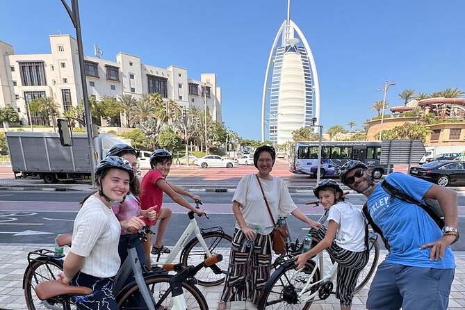 Dubai Electric Bicycle Tour - The Toyota Building and Sheikh Zayed Road