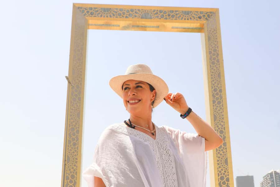 Dubai: Entry Ticket to the Dubai Frame with Deck Access - The glass floor and the best photo opportunities