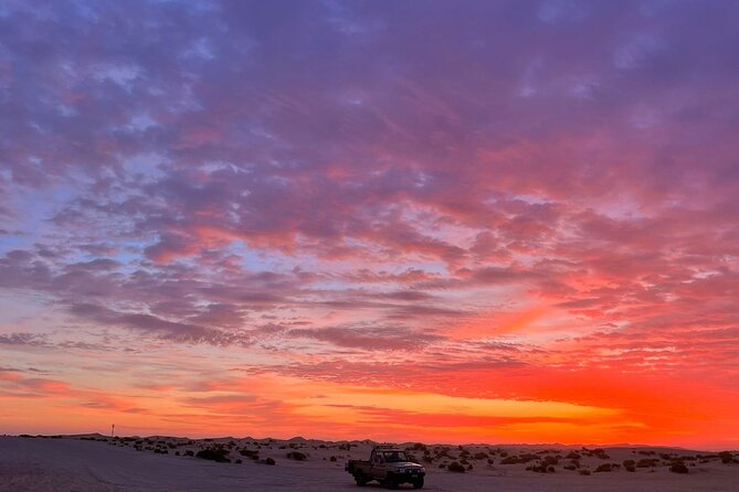 Dubai Evening Desert Safari - BBQ dinner and local dishes make the camp more than a photo stop