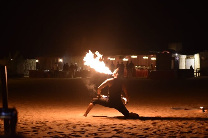 Dubai Evening Desert safari & BBQ Dinner-Pickup From Dubai mall - A Bedouin-style camp and a full evening meal