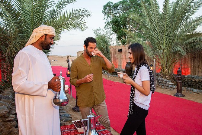 Dubai Evening Desert Safari: Sandboarding, BBQ, Camel Ride & more - Timing, clothing, and practical details