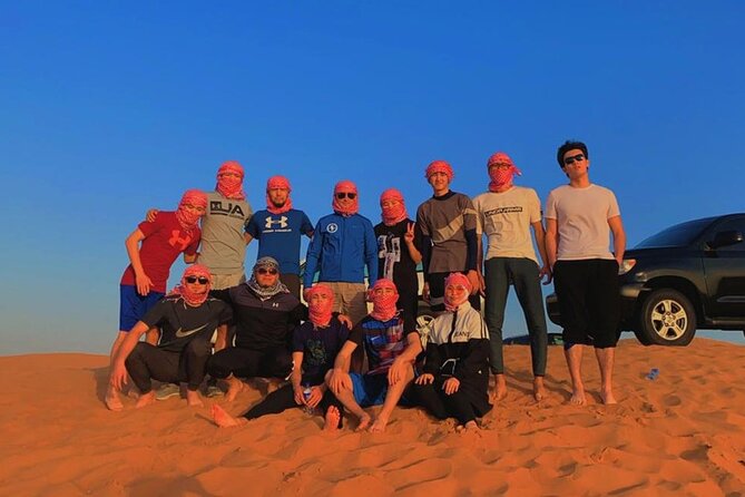 Dubai Evening Desert Safari - Sharing - From Dubai hotels to the open desert