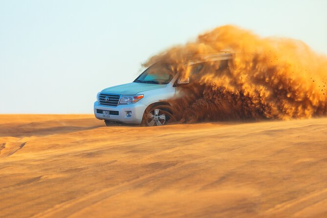 Dubai Evening Desert Safari with BBQ Dinner - What dune bashing feels like