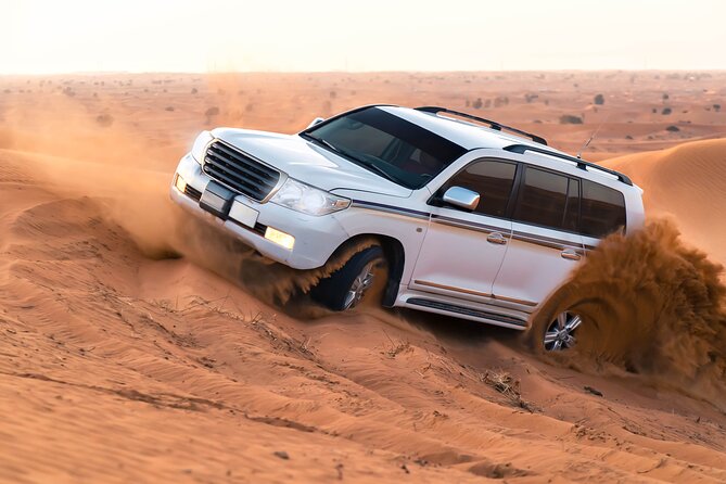 Dubai Evening Desert Safari With BBQ Dinner - Dune bashing is the main adrenaline hit