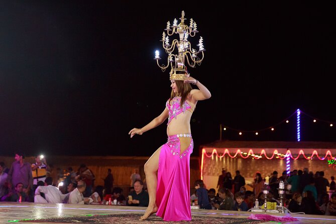 Dubai Evening Desert Safari with Thrilling Dune Buggy Adventure - Camel riding and sandboarding add variety