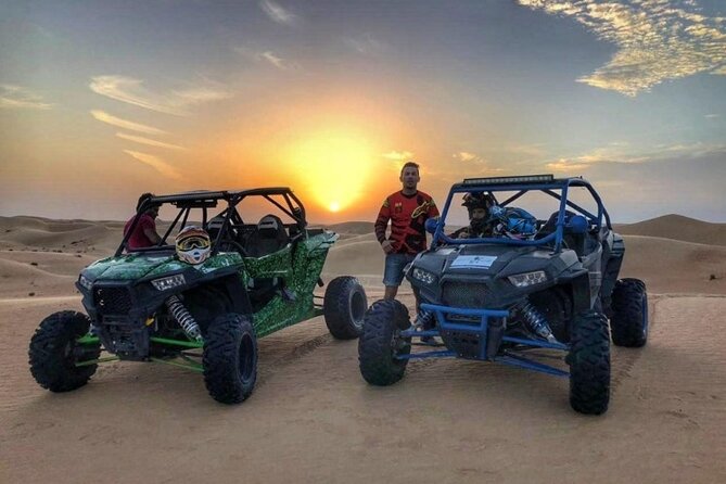 Dubai Evening Desert Safari with Thrilling Dune Buggy Adventure - What happens during the 35-minute buggy stop