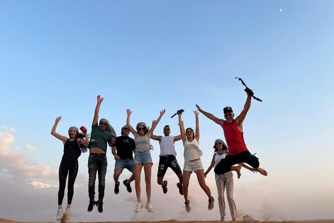 Dubai Evening Desert Safari With Transfers Dune Bashing & Dinner - Arriving at the Al Awir camp