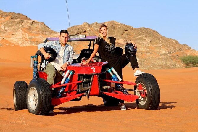 Dubai Evening Desert Safari With Transfers Dune Bashing & Dinner - Lahbab’s main attraction, dune bashing