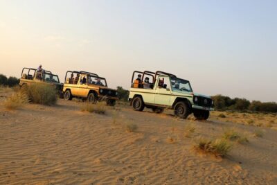 Dubai Evening Heritage Safari by Vintage G Class Al Marmoom Oasis