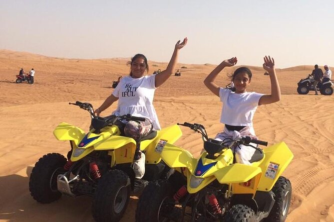 Dubai Evening Safari With Quad Biking VIP BBQ 10 Show Camel Ride - VIP seating changes the dinner portion
