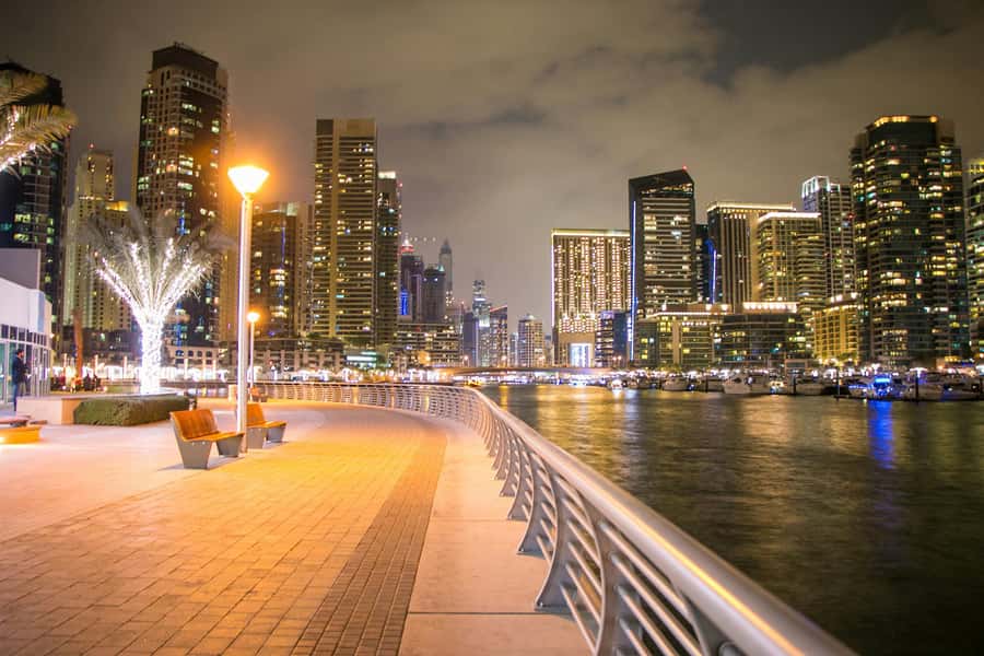 Dubai: Evening Tour and Burj Khalifa Entrance Ticket - The Dubai Fountain after sunset