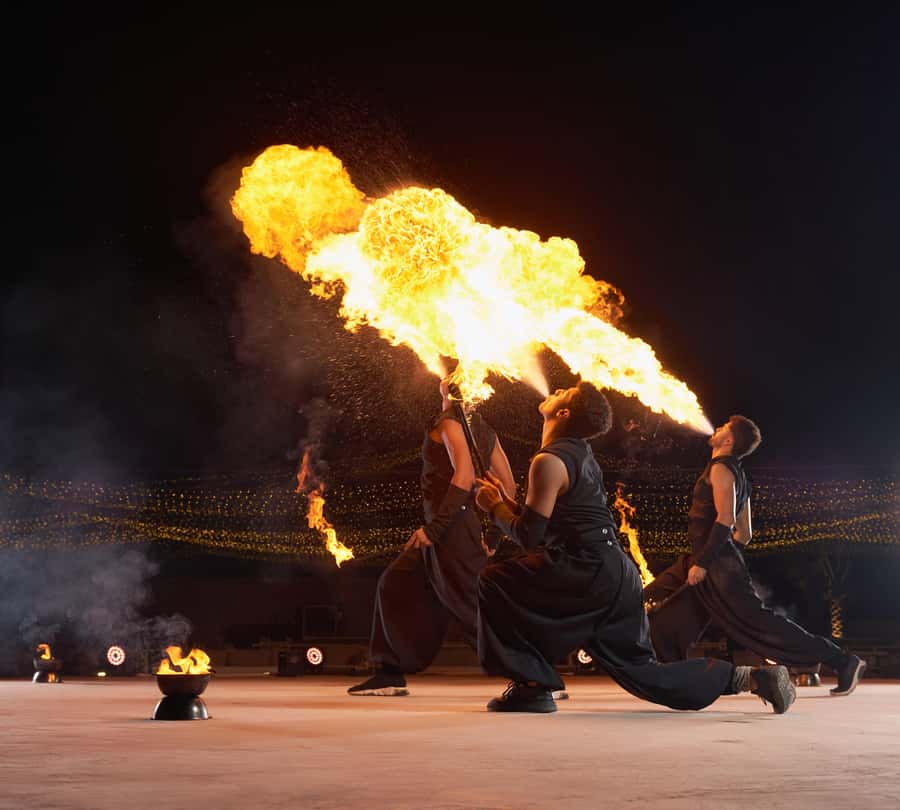 Dubai: Exclusive VIP Desert Safari Dinner with Live Show - What the guides add to the experience