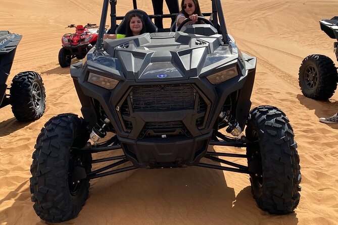 Dubai: Extreme Red Dune Buggy Desert Safari Adventure - The guided buggy ride across open desert