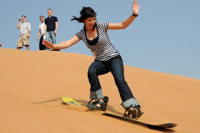 Dubai: Extreme Red Dune Buggy Desert Safari Adventure - The optional camp with BBQ and shows