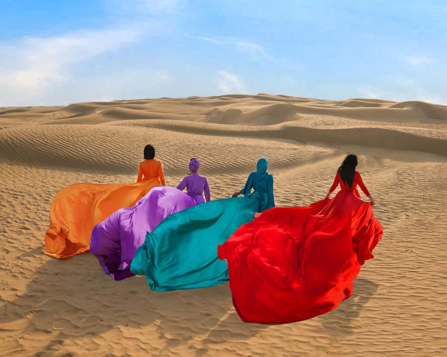 Dubai: Flying Dress Photoshoot Experience - What you actually receive after the shoot