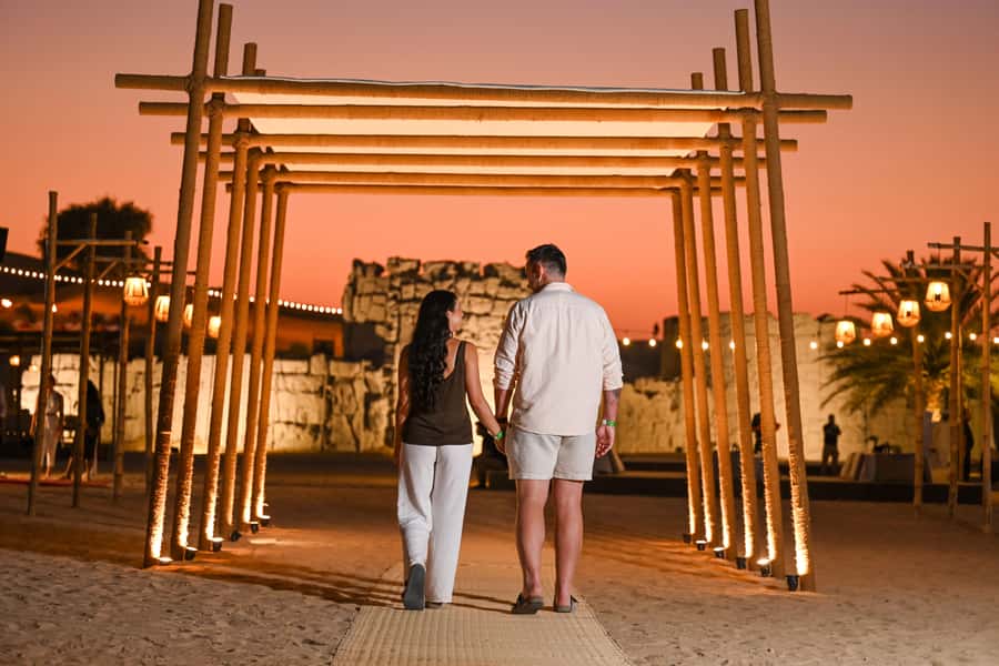 Dubai Fort Lisaili Desert: Quad, Buggy Ride & Free Souvenir - Sunset, dunes, and the first cultural activities