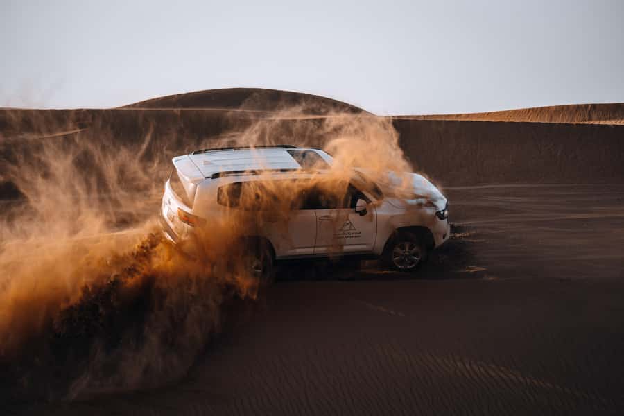 Dubai Fort Lisaili Desert: Quad, Buggy Ride & Free Souvenir - Fire, tanoura, and belly dance performances