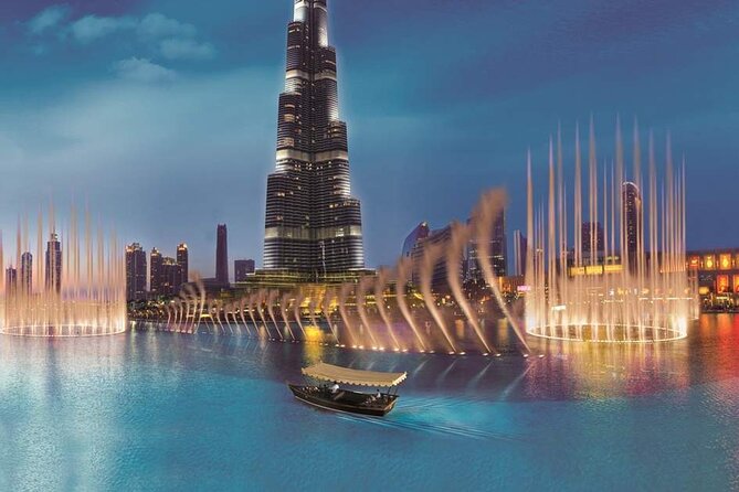 Dubai Fountain Show Boat Lake Ride Ticket - What happens at the Dubai Fountain stop