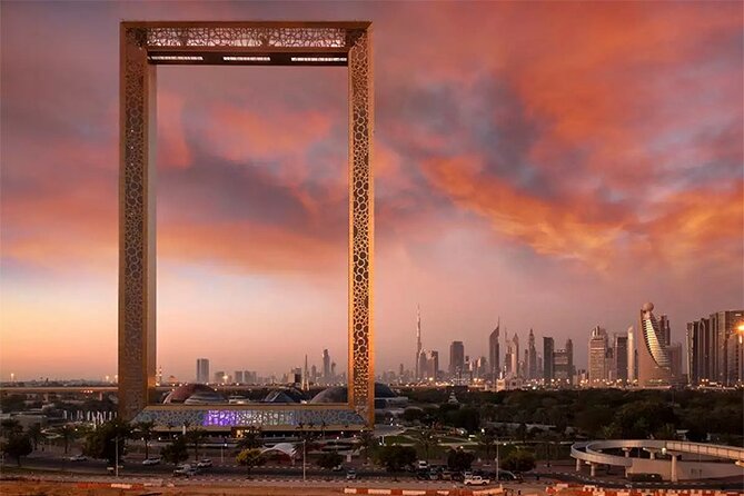 Dubai Frame Admission Ticket - The Dubai Past Gallery and Old Dubai story